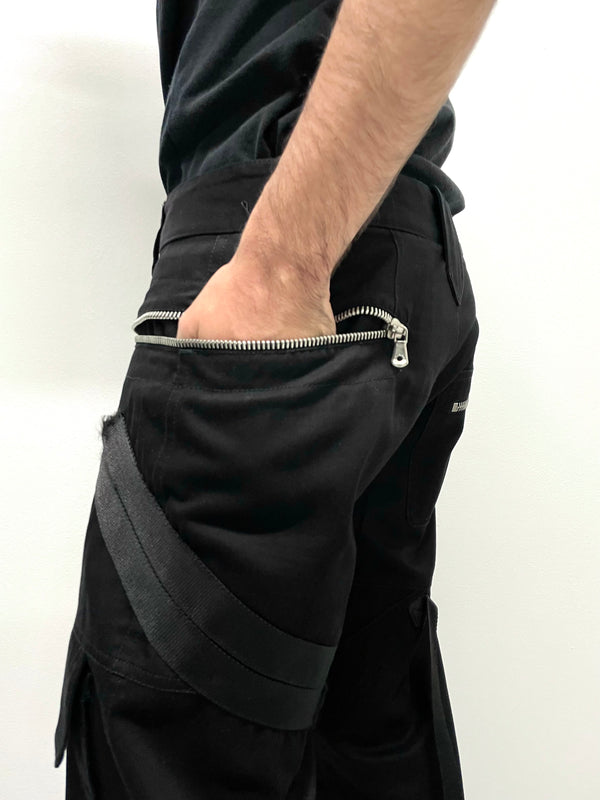 AW2003 Dolce & Gabbana bondage cargo pants