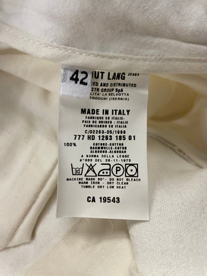 AW1999 Helmut Lang moleskin Astro biker pants