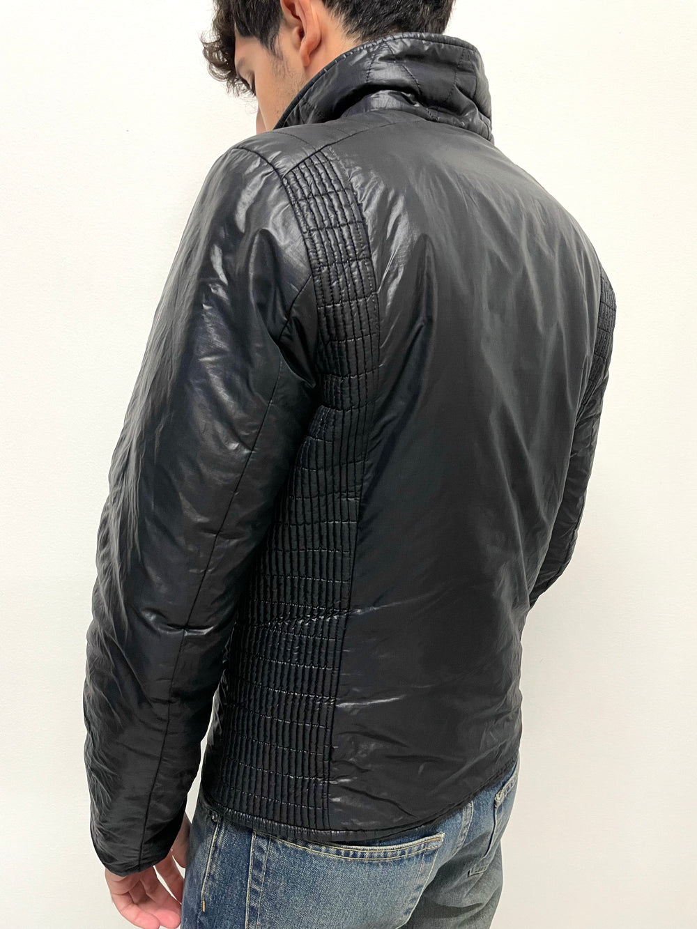 2000s Prada nylon moto astro jacket