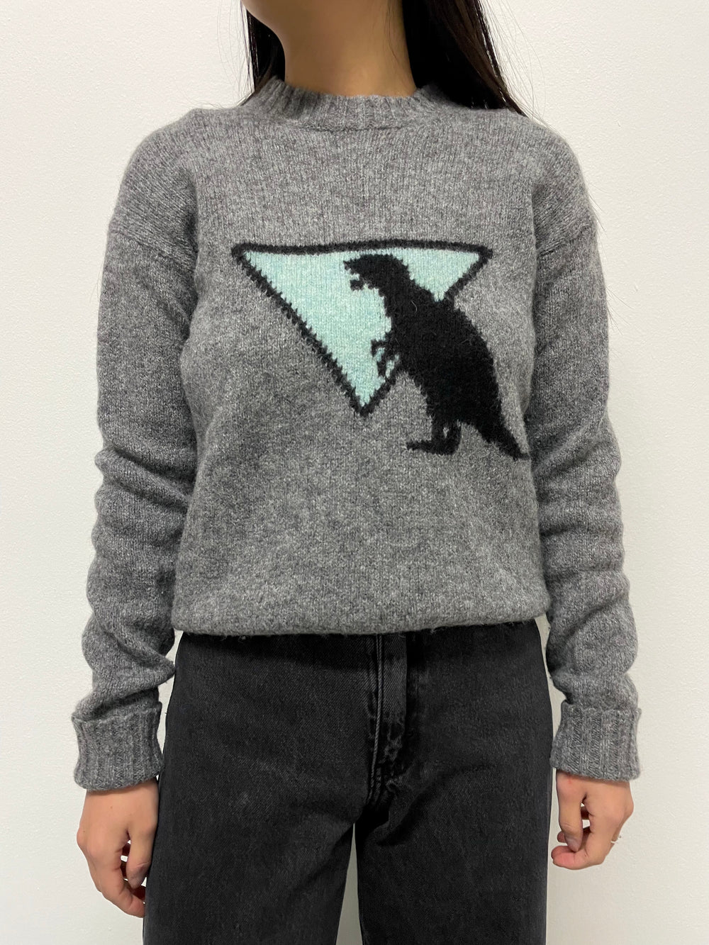 AW2018 Prada dinosaur sweater