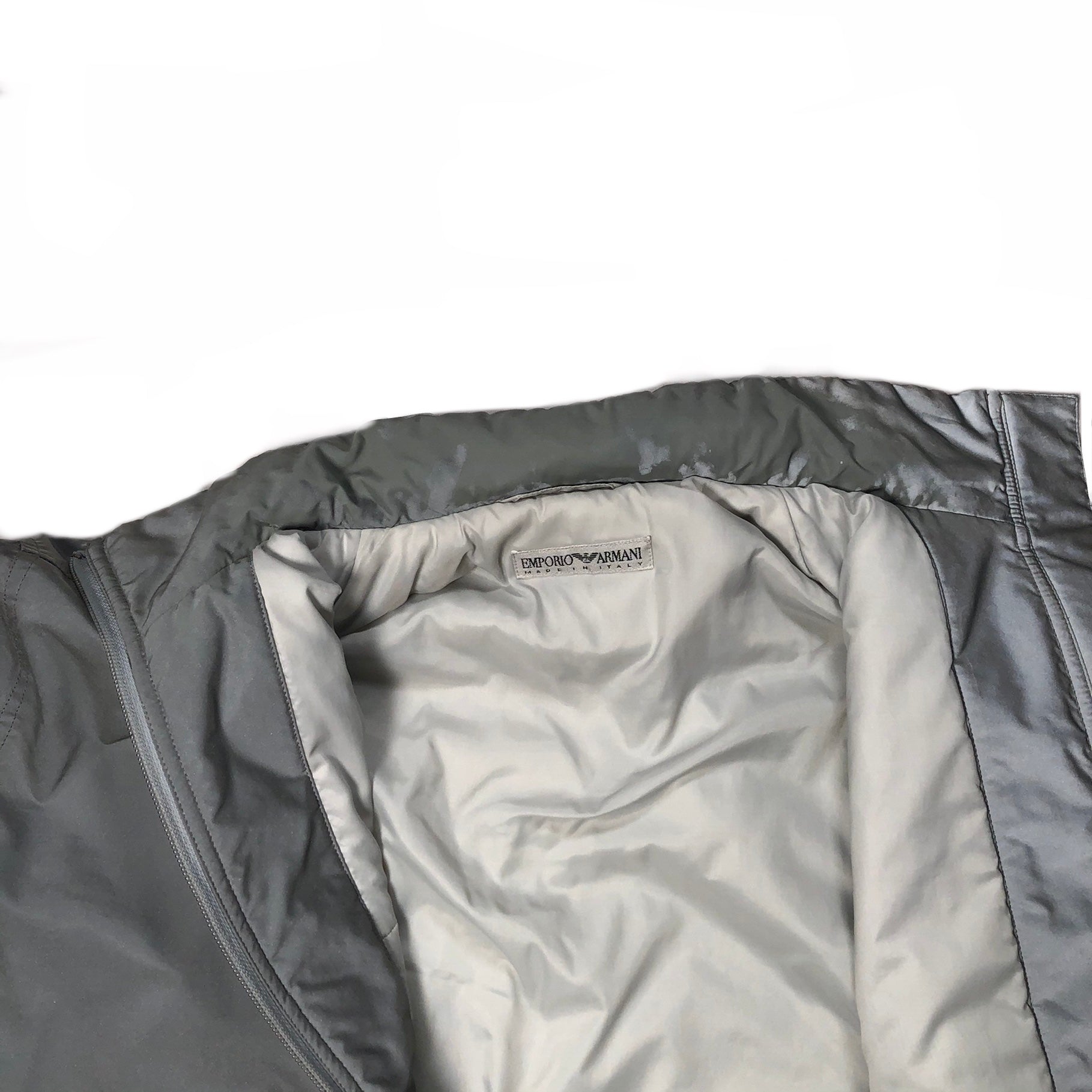 Emporio armani reflective jacket hotsell