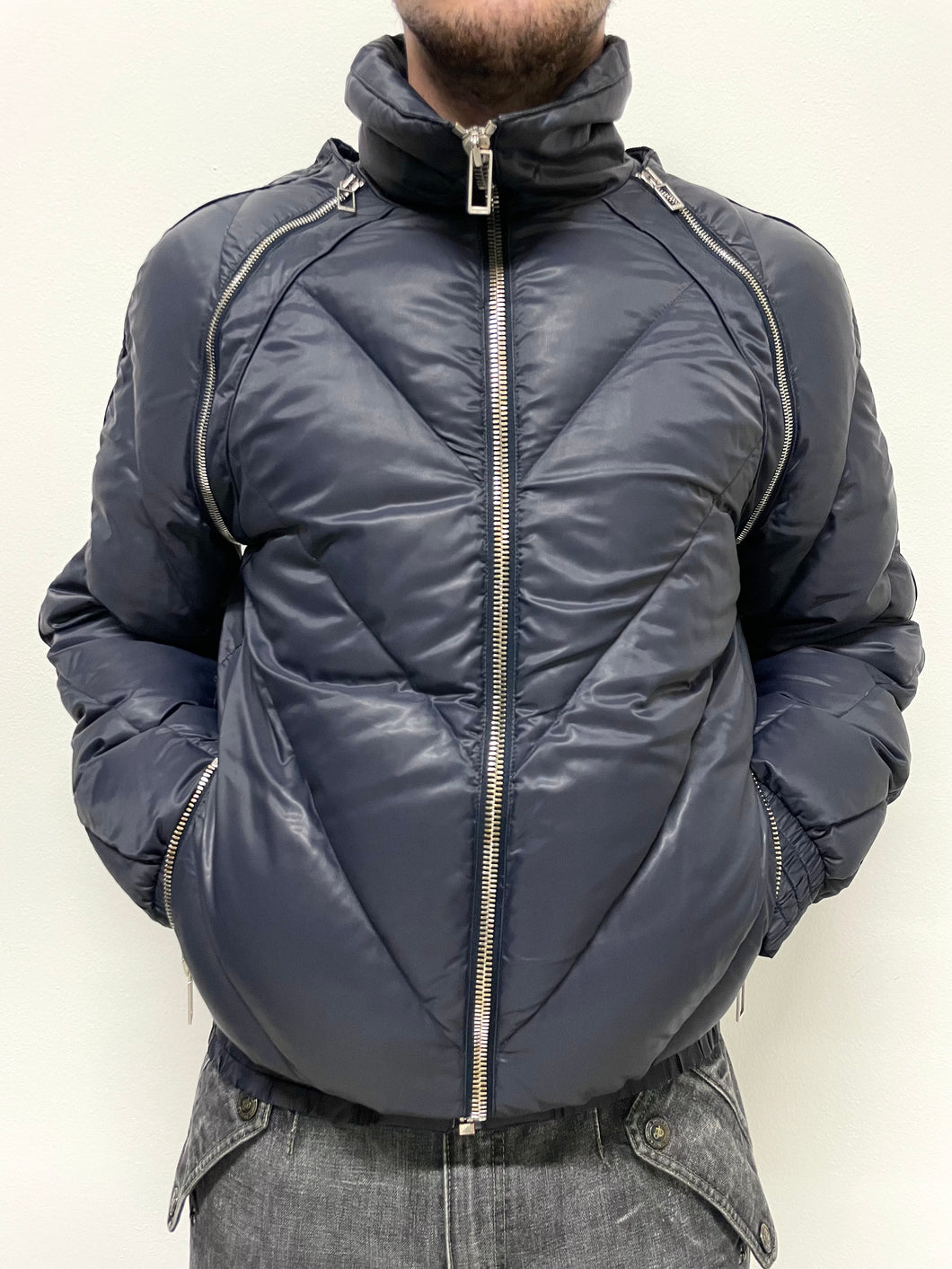 2008 Dior Homme modular puffer jacket