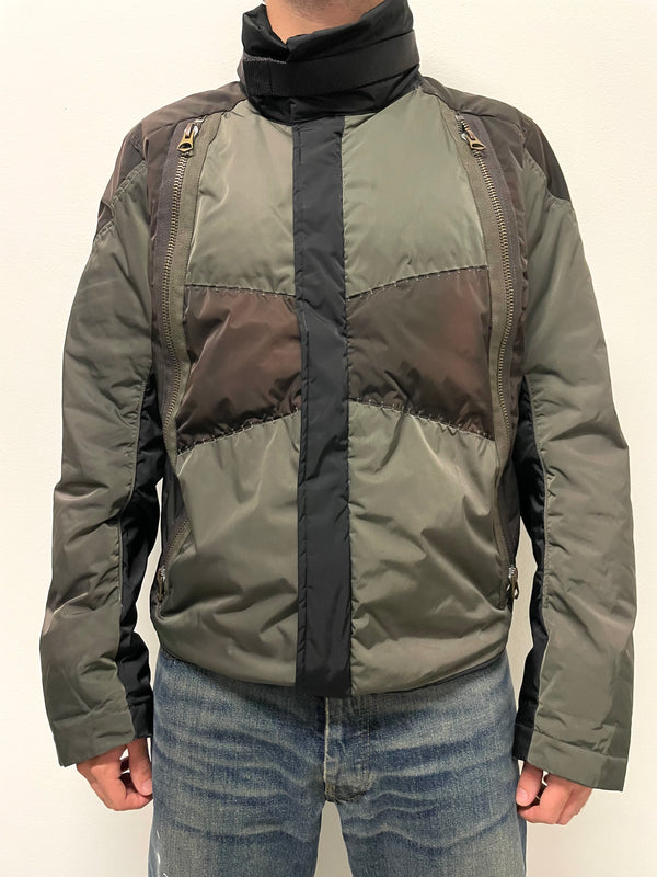 AW2007 Marithe Francois Girbaud 6 zip puffer jacket