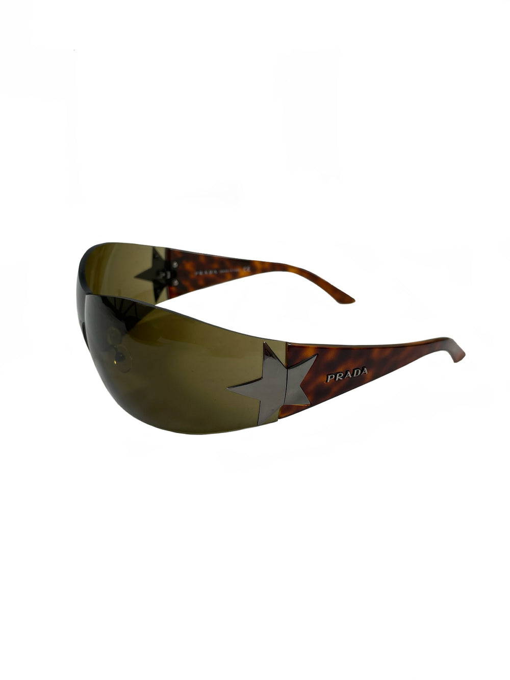 2000’s Prada shield star sunglasses