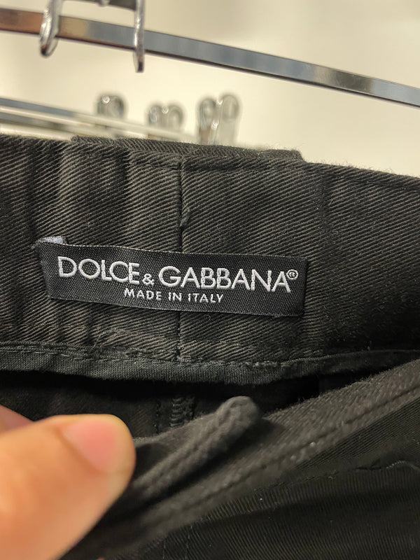 AW2003 Dolce & Gabbana bondage cargo pants