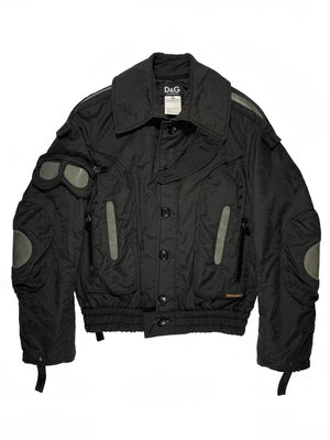 AW2003 Dolce & Gabbana Goggle bomber jacket