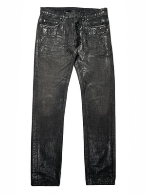 AW2003 Dior Homme “Luster” waxed denim
