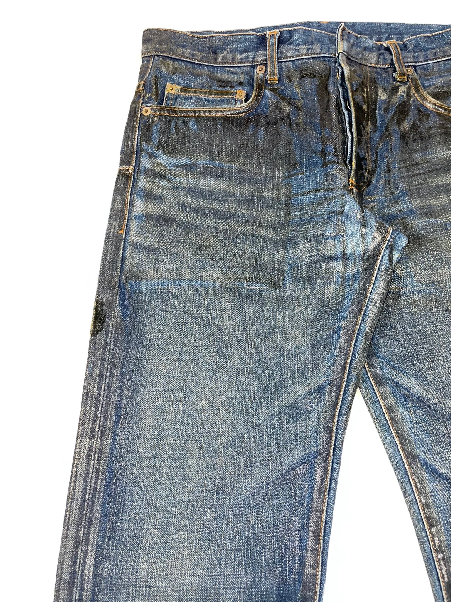 G-Star Raw Wax Coated Jeans, Men's Fashion, Bottoms, Jeans on Carousell