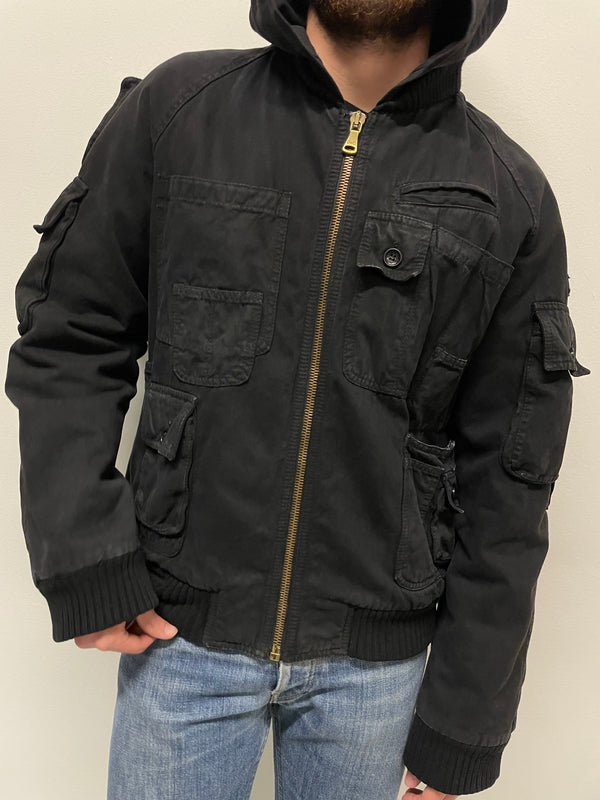 2000s Dolce & Gabbana cargo bomber jacket