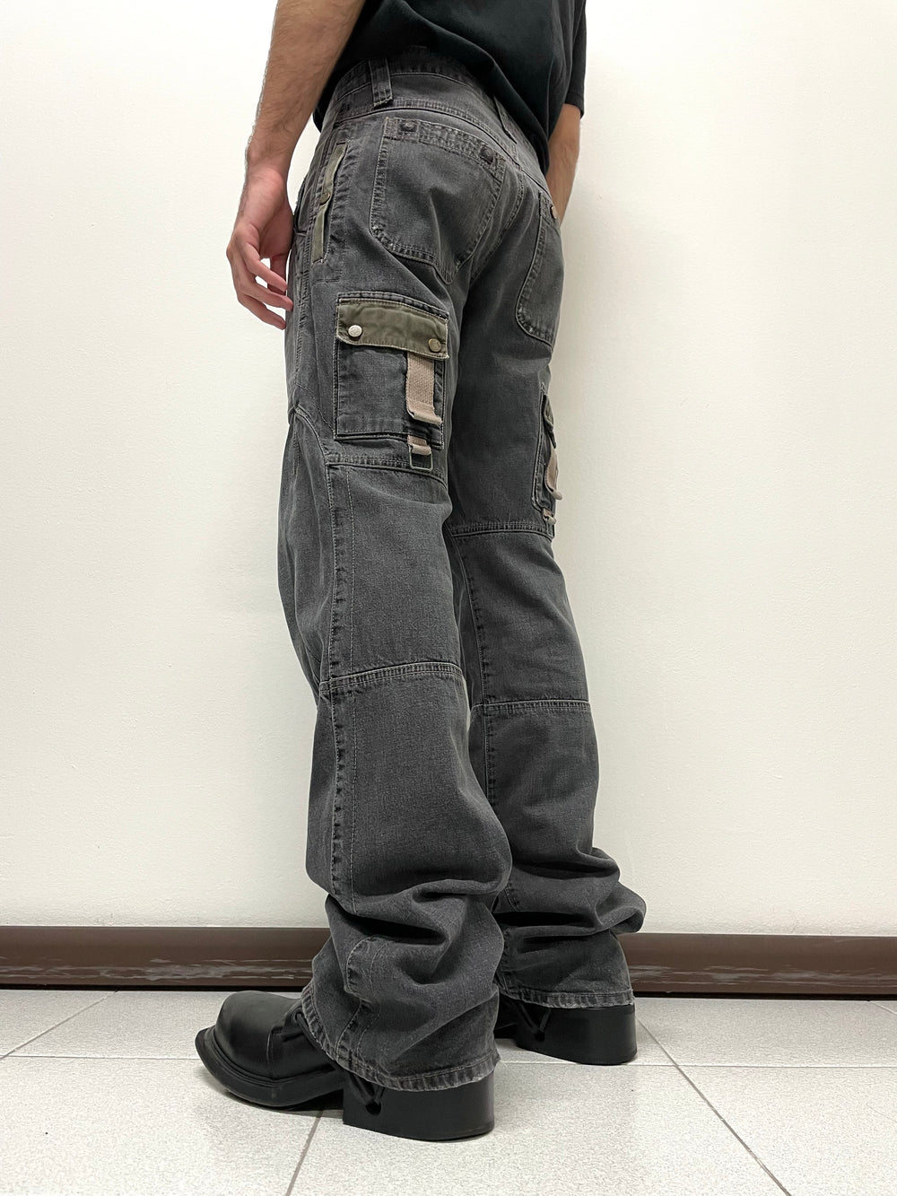 2004 Dolce & Gabbana bondage cargo pants