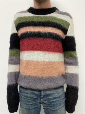 AW2017 Saint Laurent Johnny Rotten mohair sweater