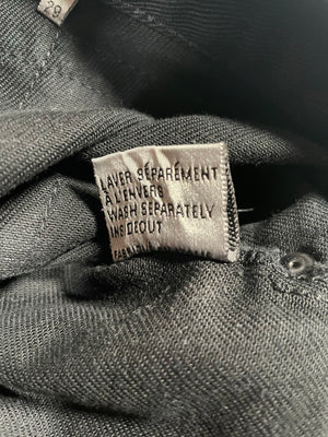 FW2007 Dior “Navigate” patchwork jeans
