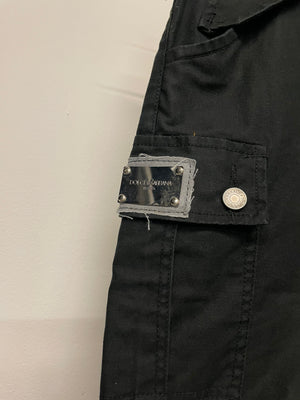 2000s Dolce & Gabbana zipper cargo pants