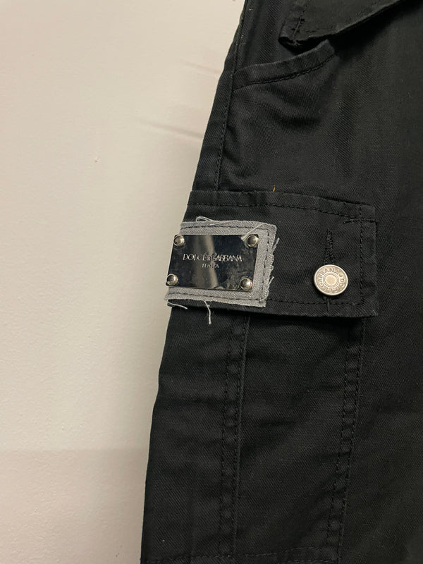 2000s Dolce & Gabbana zipper cargo pants