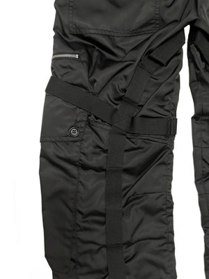 AW2003 Dolce & Gabbana  Nylon Bondage Pants