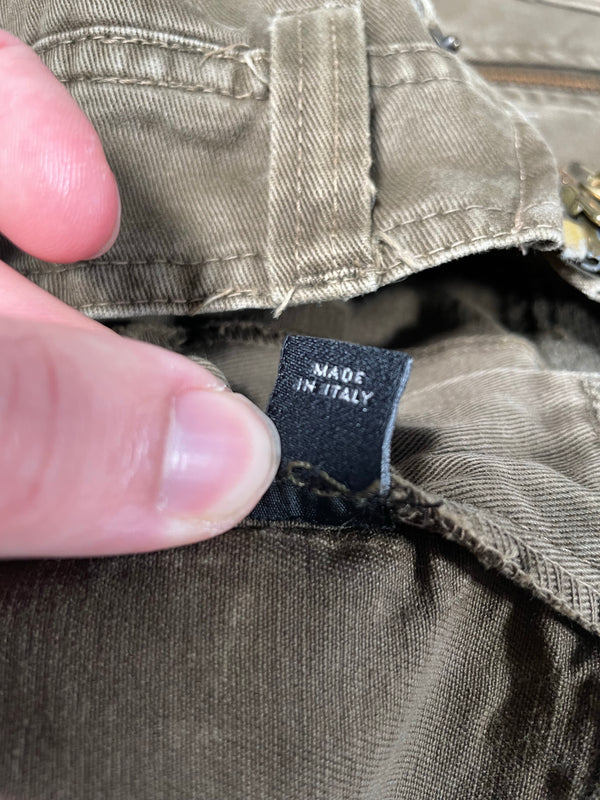 2000’s Dolce & Gabbana full zipper cargo pants