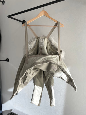 Aw1999 Helmut Lang “Séance the travail” moleskin Astro biker jacket