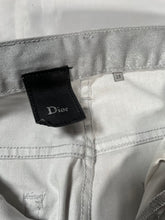 Load image into Gallery viewer, 2000s Dior Homme silver coated denim
