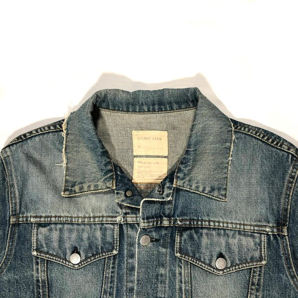 1990s vintage Helmut Lang dark denim jacket
