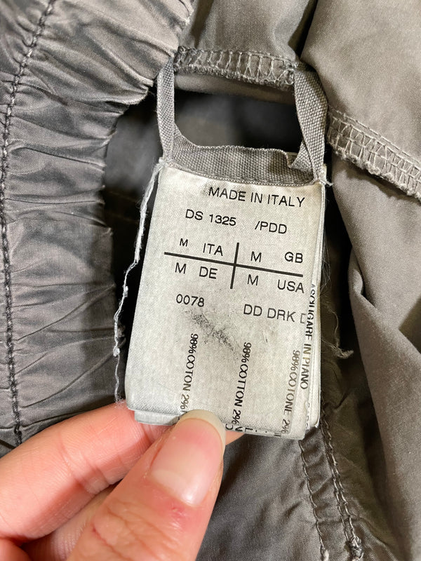 2000s Rick Owens dust grey creatch cargo pants