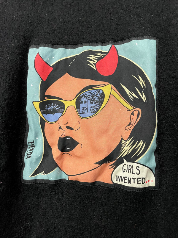 AW2017 Prada “Girls invented” sweater