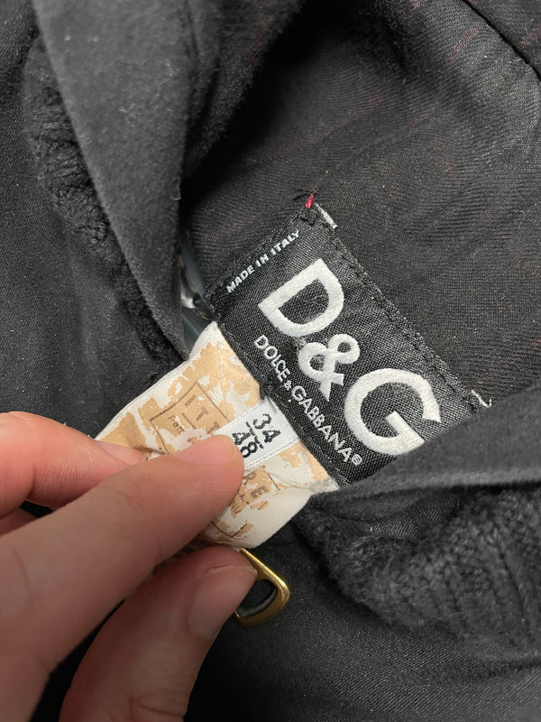 2000s Dolce & Gabbana cargo bomber jacket