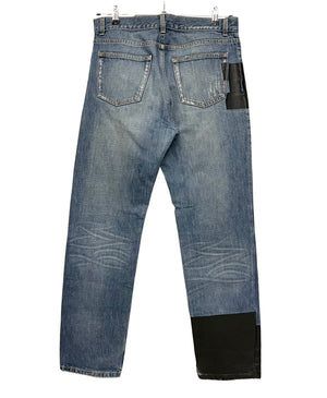 SS2003 Helmut Lang rubber tape denim
