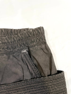2000s Rick Owens dust grey creatch cargo pants