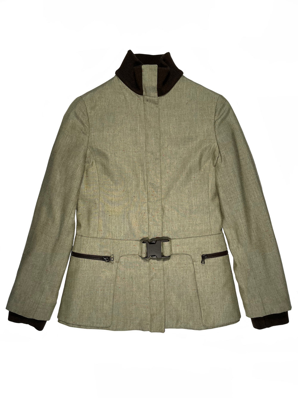 1999 Miu Miu double bag belted jacket