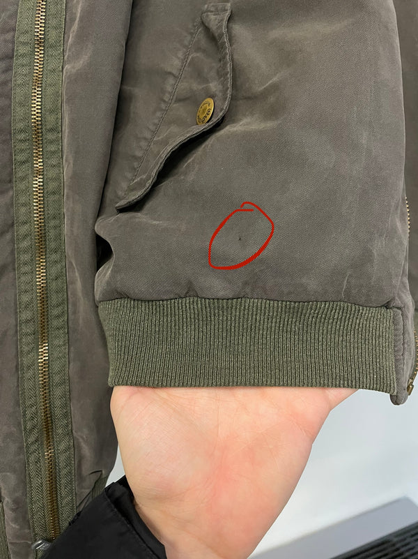 2000s  Dolce & Gabbana zip sleeves bomber jacket