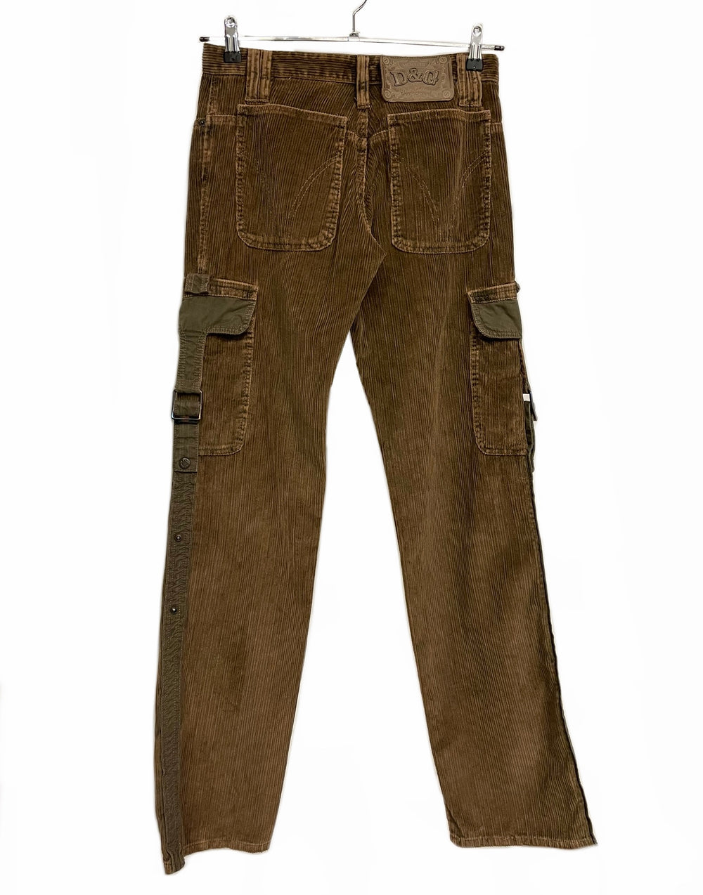 2000’s Dolce & Gabbana corduroy bondage pants