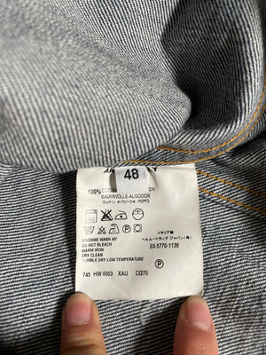Helmut lang classic one pocket denim jacket