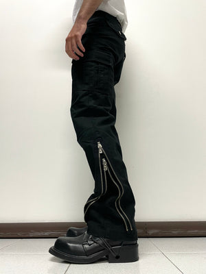 2000s Dolce & Gabbana zipper cargo pants