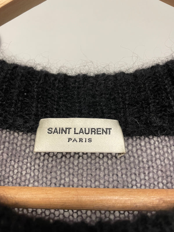 AW2017 Saint Laurent Johnny Rotten mohair sweater