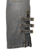 Load image into Gallery viewer, AW2003 Dolce &amp; Gabbana biker bondage pants
