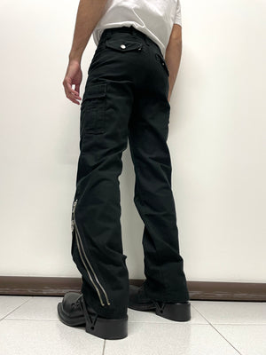 2000s Dolce & Gabbana zipper cargo pants