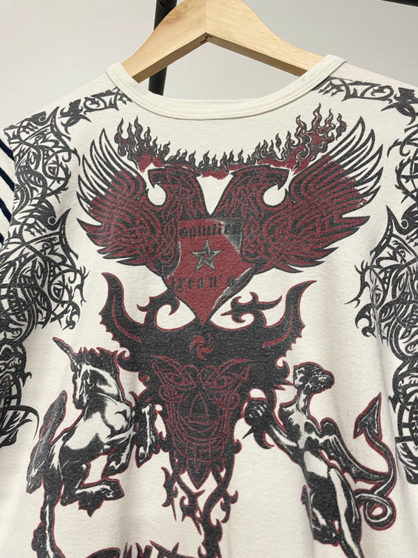 1990s Jean Paul Gaultier tattoo t-shirt