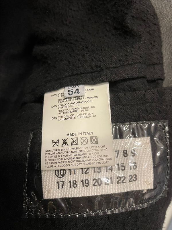 2002 Martin Maison Margiela leather jacket
