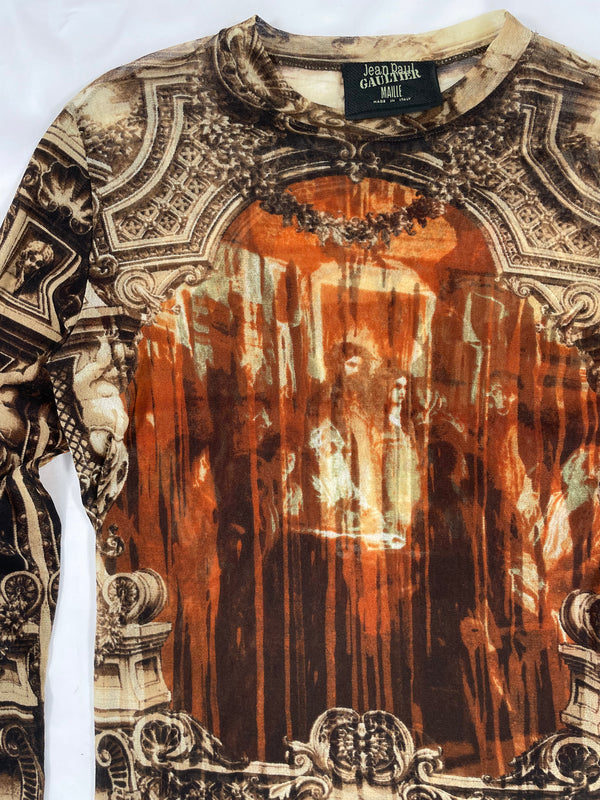 AW1998 Jean Paul Gaultier Mesh Long Sleeve