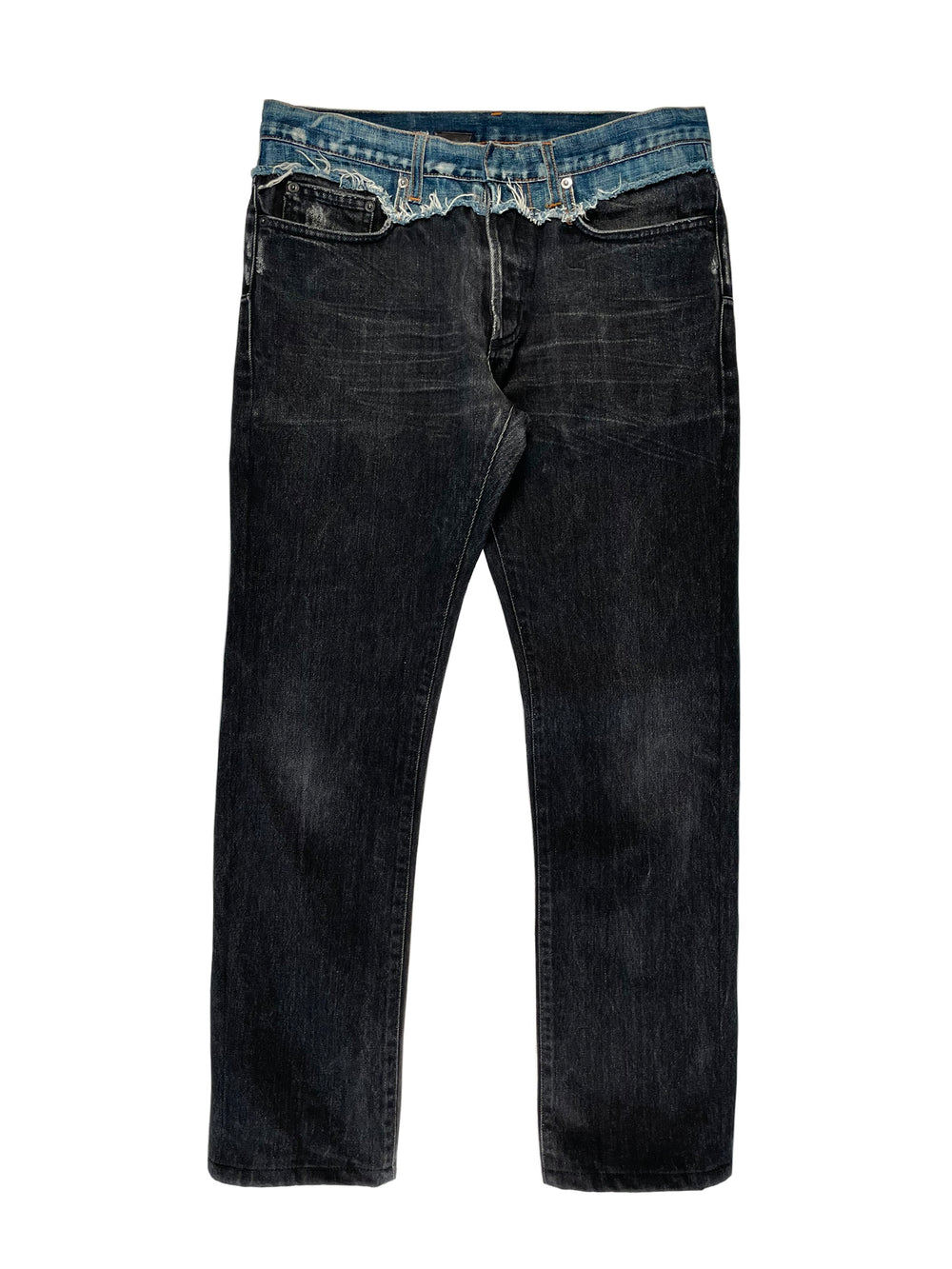 AW2006 Dior Homme cummerbund jeans