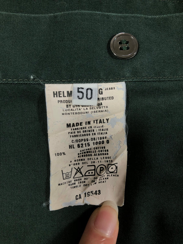SS1998 Helmut Lang back stripe military shirt
