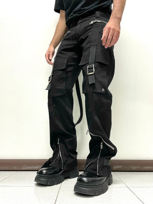 AW2003 Dolce & Gabbana bondage cargo pants