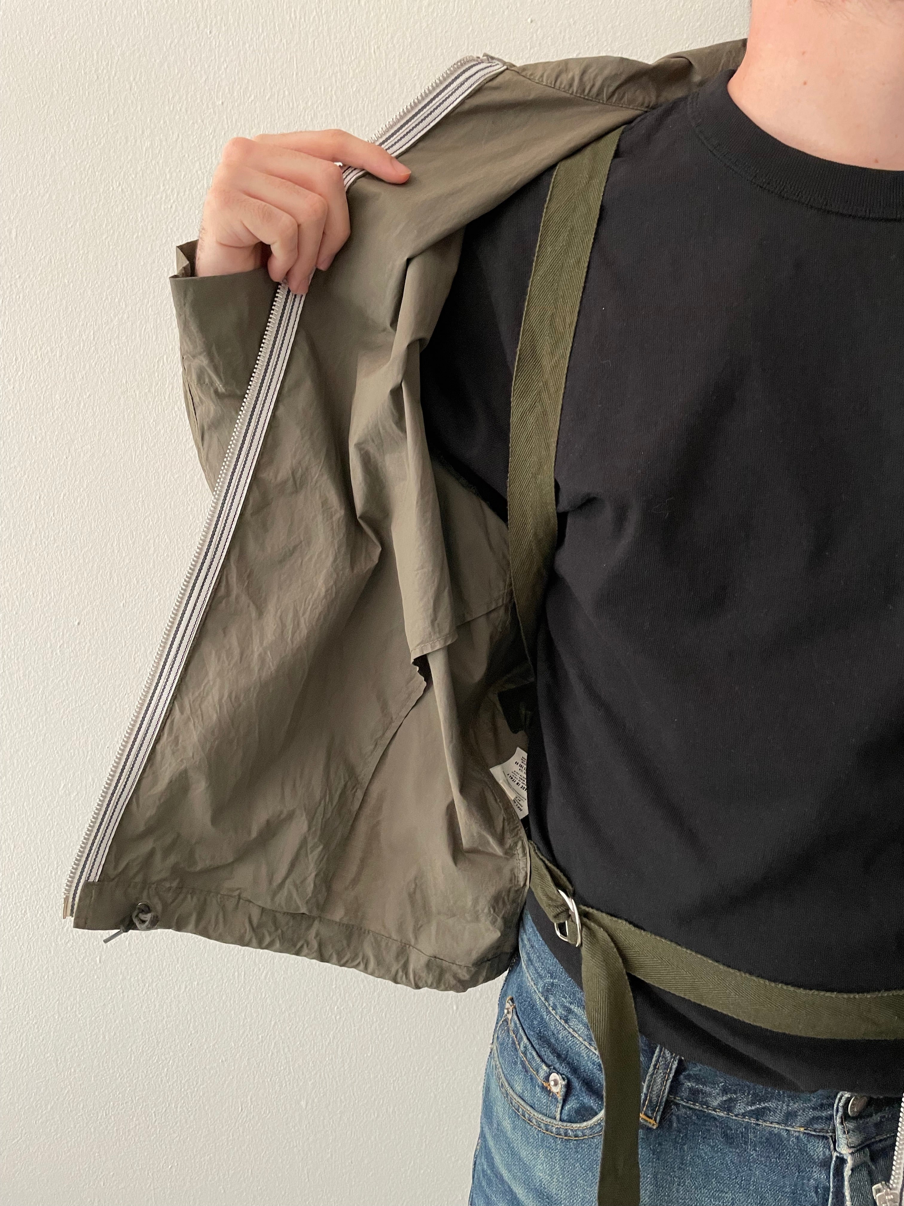 1999 Helmut Lang bondage work jacket