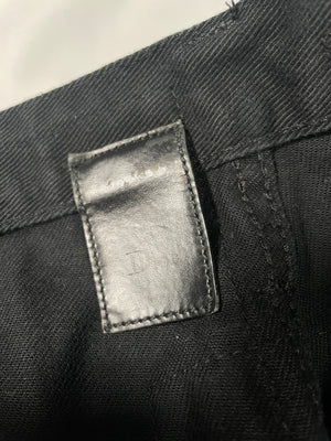 FW2007 Dior “Navigate” patchwork jeans