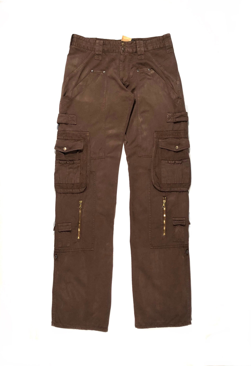 SS2003 Dolce & Gabbana 20 pockets adjustable cargo pants