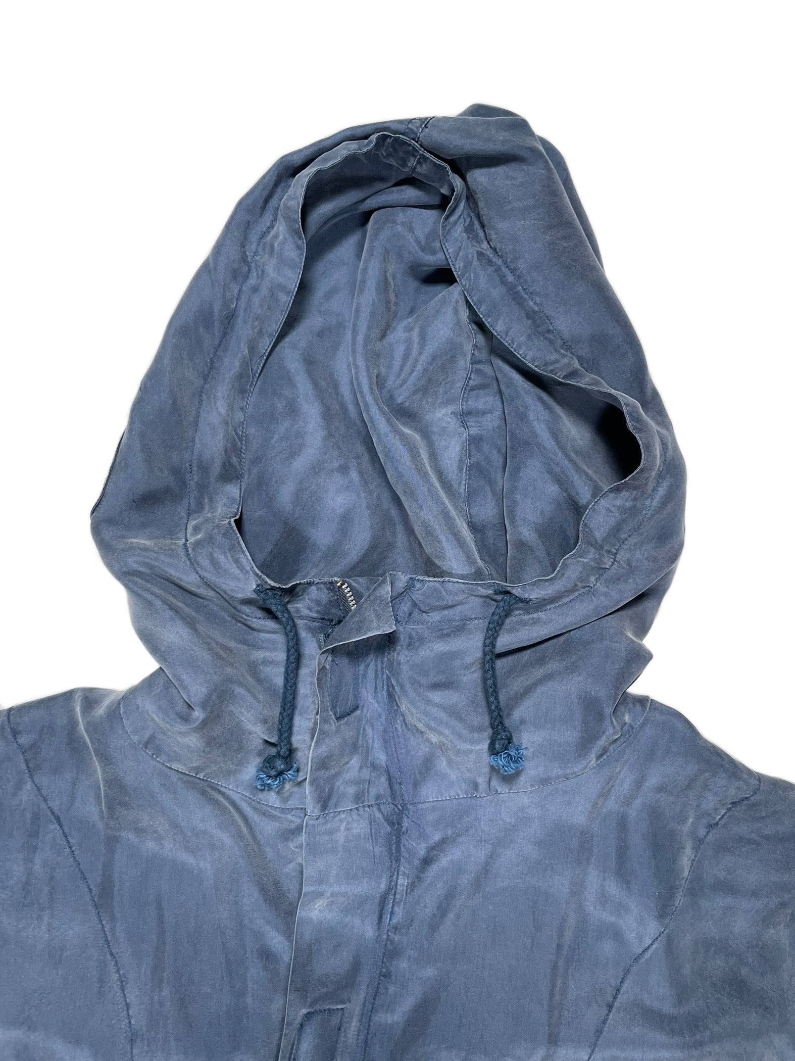 1990's Katharine Hamnett cargo bomber jacket in silk