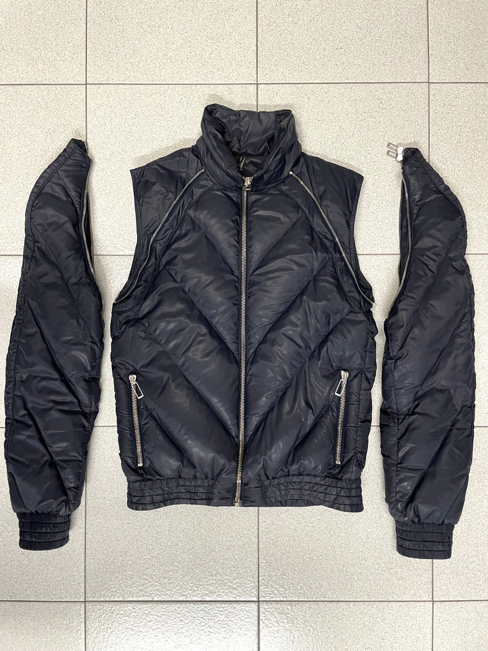2008 Dior Homme modular puffer jacket