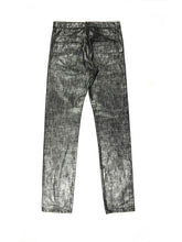 Load image into Gallery viewer, AW2006 Dior Homme &quot;Radioactive“ Metallic Waxed Jeans by Hedi Slimane
