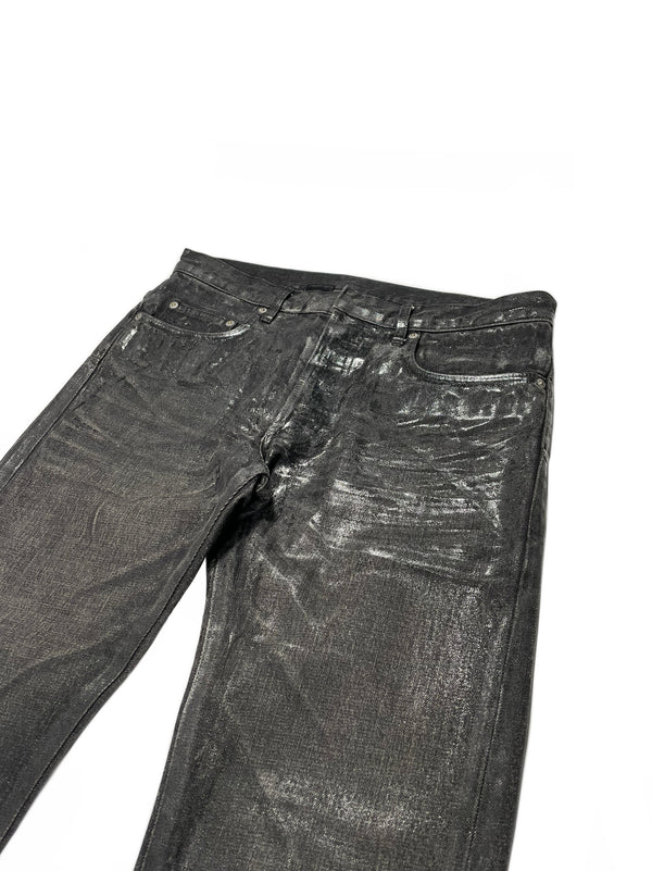 AW2003 Dior Homme “Luster” waxed denim