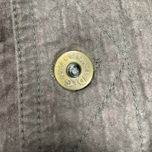 2000’s Dolce & Gabbana backzip cotton jacket
